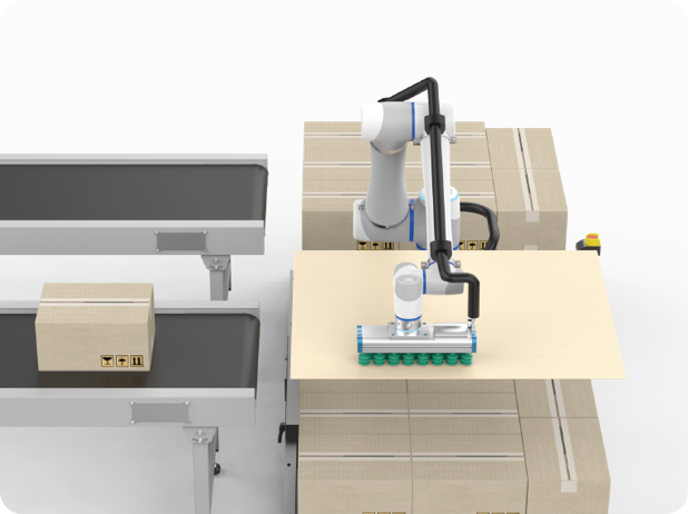 Sistema robotizado de paletizado